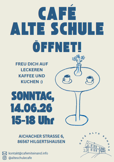 Café Alte Schule öffnet